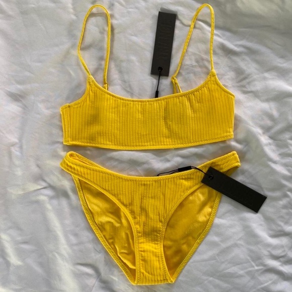 NWT Triangl Mica Sunshine Rib bikini size XXS - Picture 1 of 3